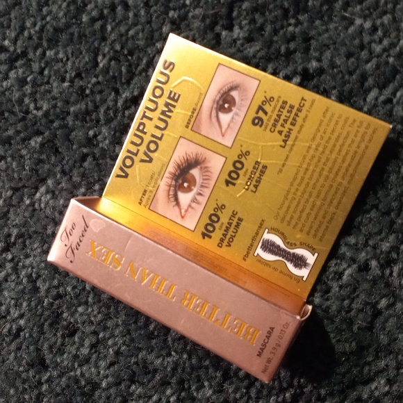 PICK 5 FOR 25 TOO FACED BETTER THAN SEX MASCARA TRAVEL SIZE - Picture 2 of 3